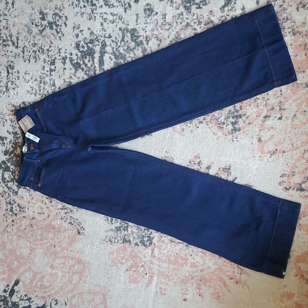 Madewell '90s-Inspired Superwide-Leg Jean- Dark Blue sold-out  NWT